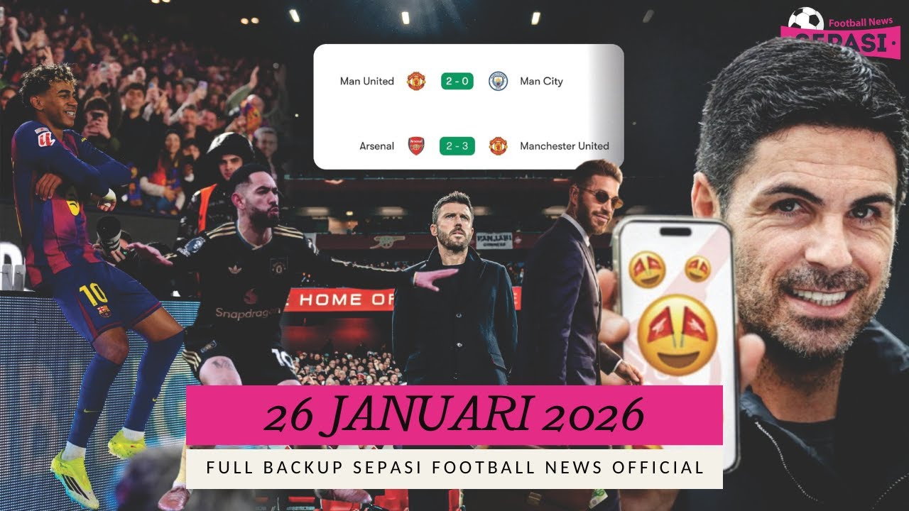 King MU Bangkit Lagi !!😎Arteta Tak Mau Cari Cari Alasan🥴Dek yamal Memang Tak Ada Duanya👏