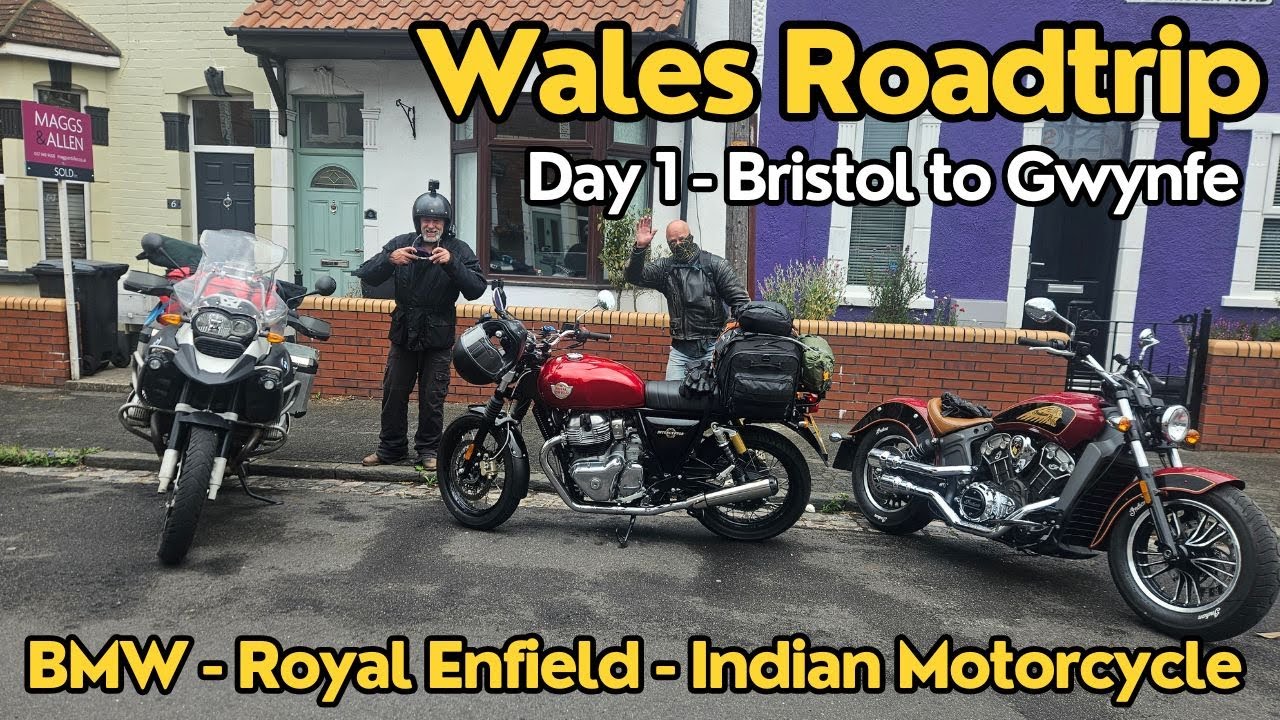 Wales Motorcycle Road Trip Day 1 – Windy Bridges & Wild Roads!