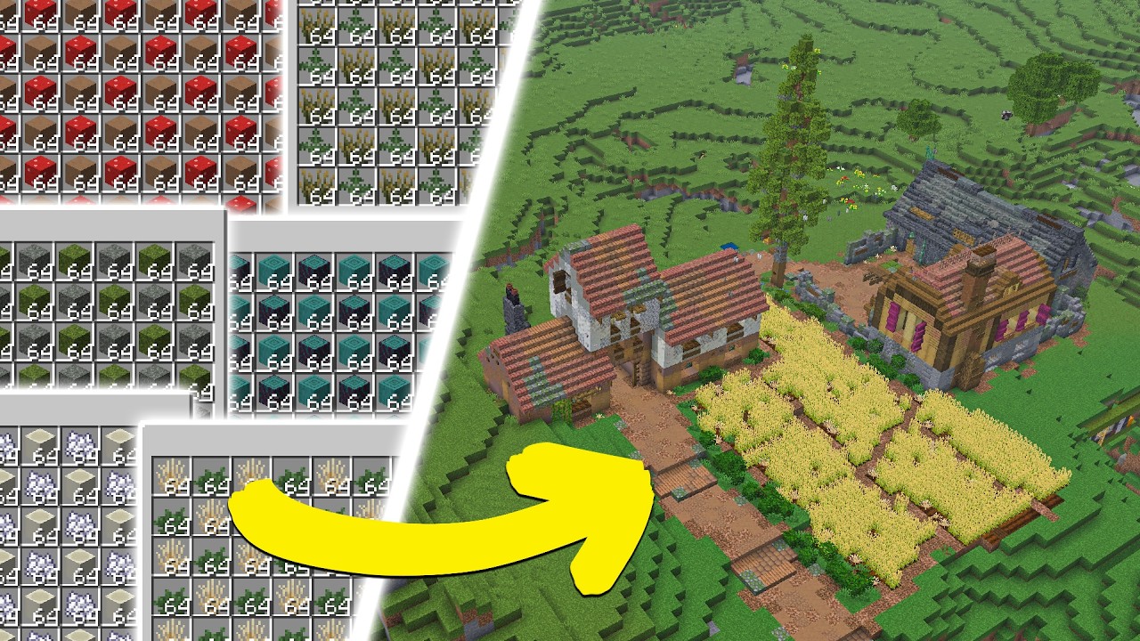 I Built 10 NEW Farms in Minecraft Survival