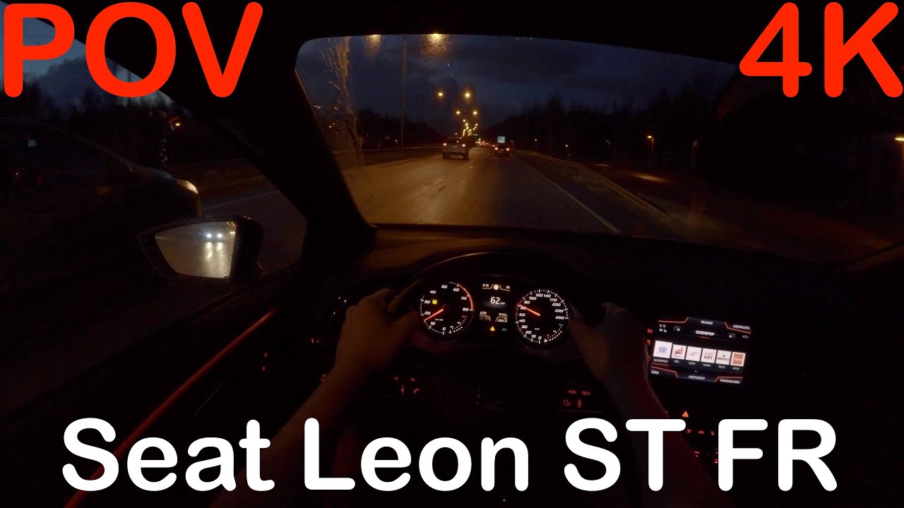 4K POV Seat Leon ST FR Morning Drive + Quick Review - PointOfViewCars