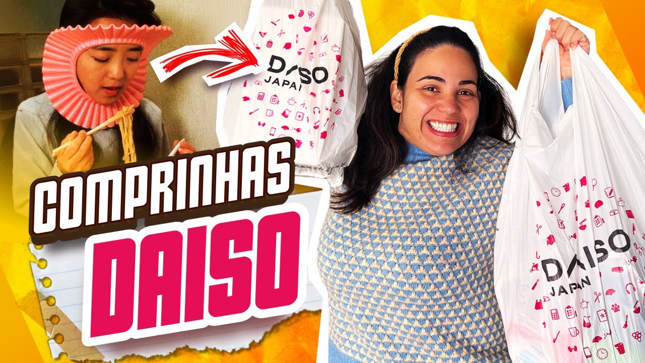 Tudo que comprei na Daiso!