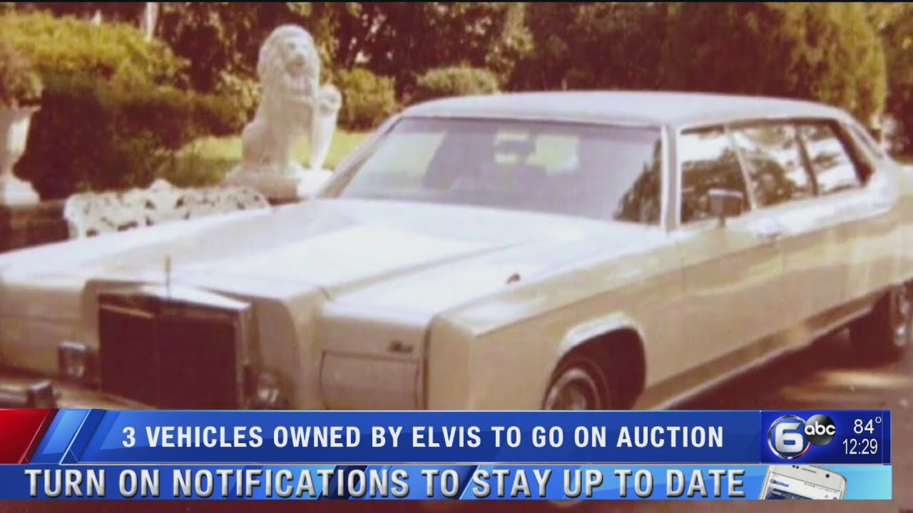 3 vehicles owned by Elvis Presley going up for auction