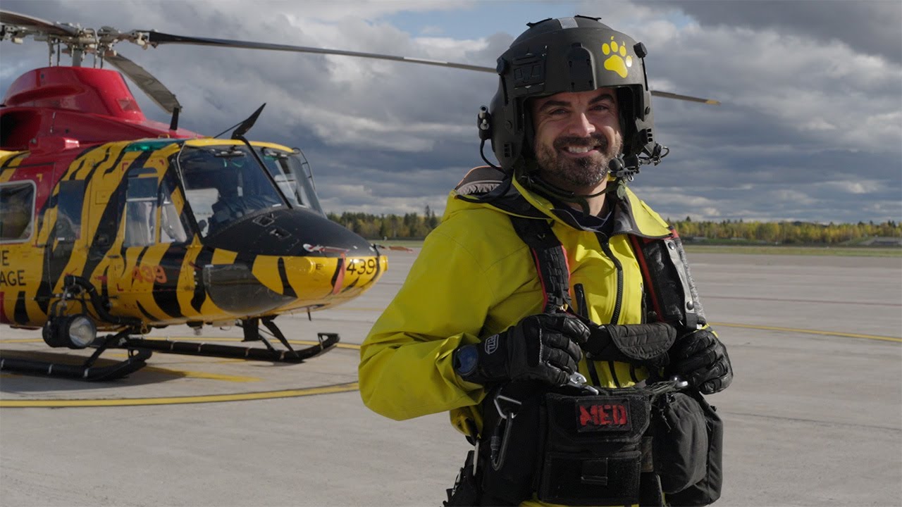 Gear check with MCpl Vigneault