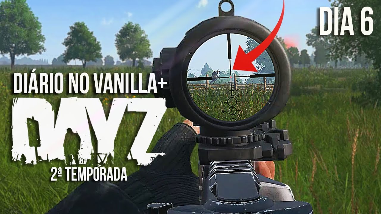 FUI EM UM AIRDROP JOGANDO SOLO NO DAYZ - T2 DIÁRIO NO VANILLA+ (Dia 6)