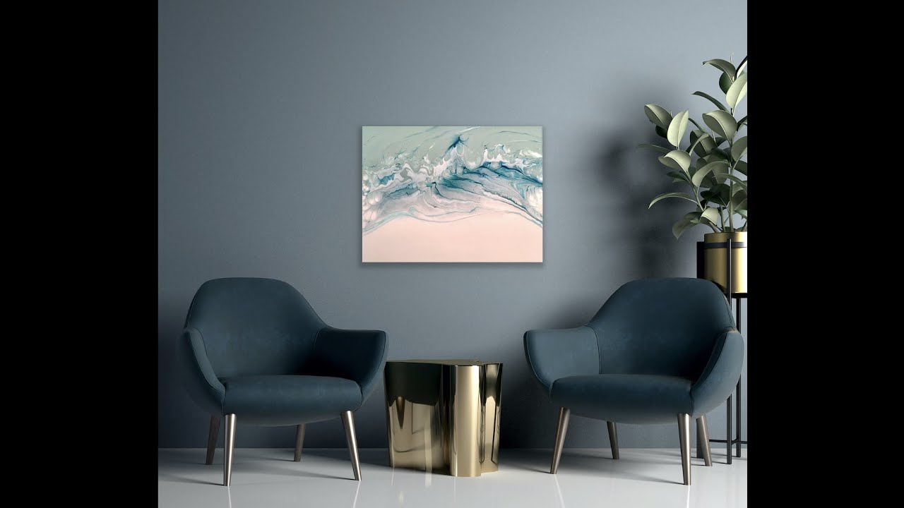 Lets Make Some Pearl  Fluid Art , Acrylic Pour Painting, Art Tutorials