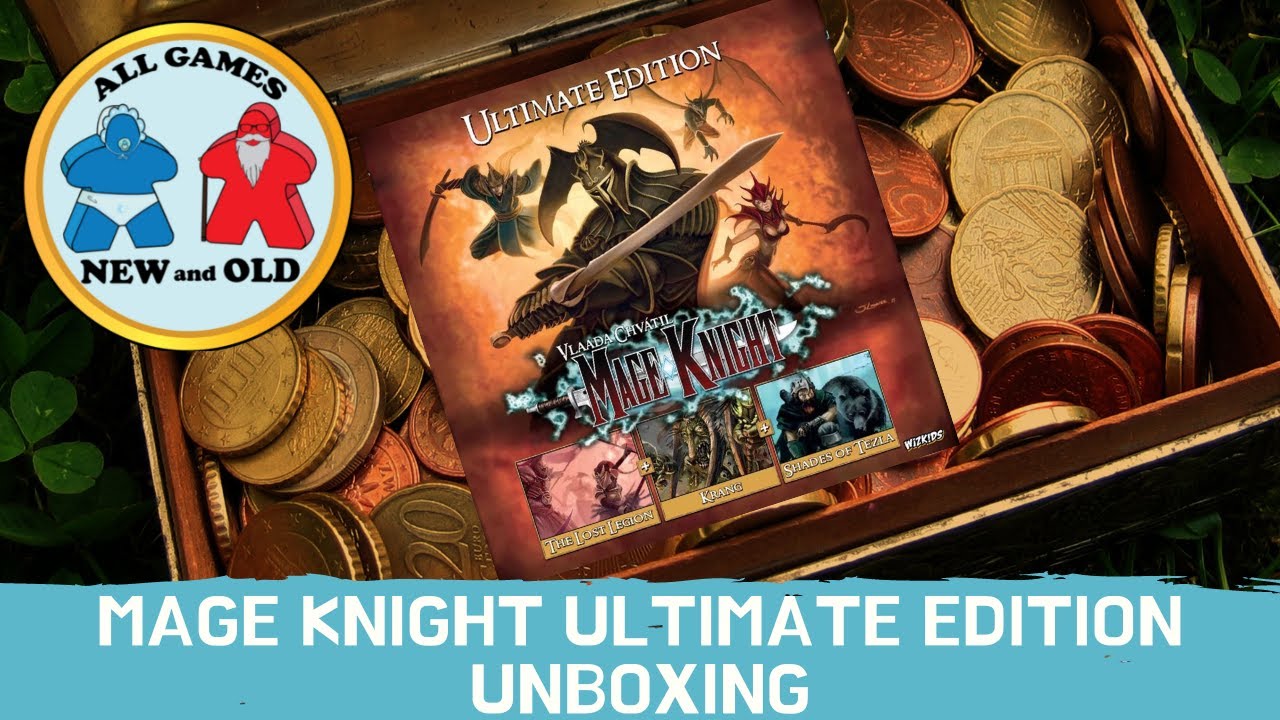 Mage Knight Ultimate Edition Unboxing