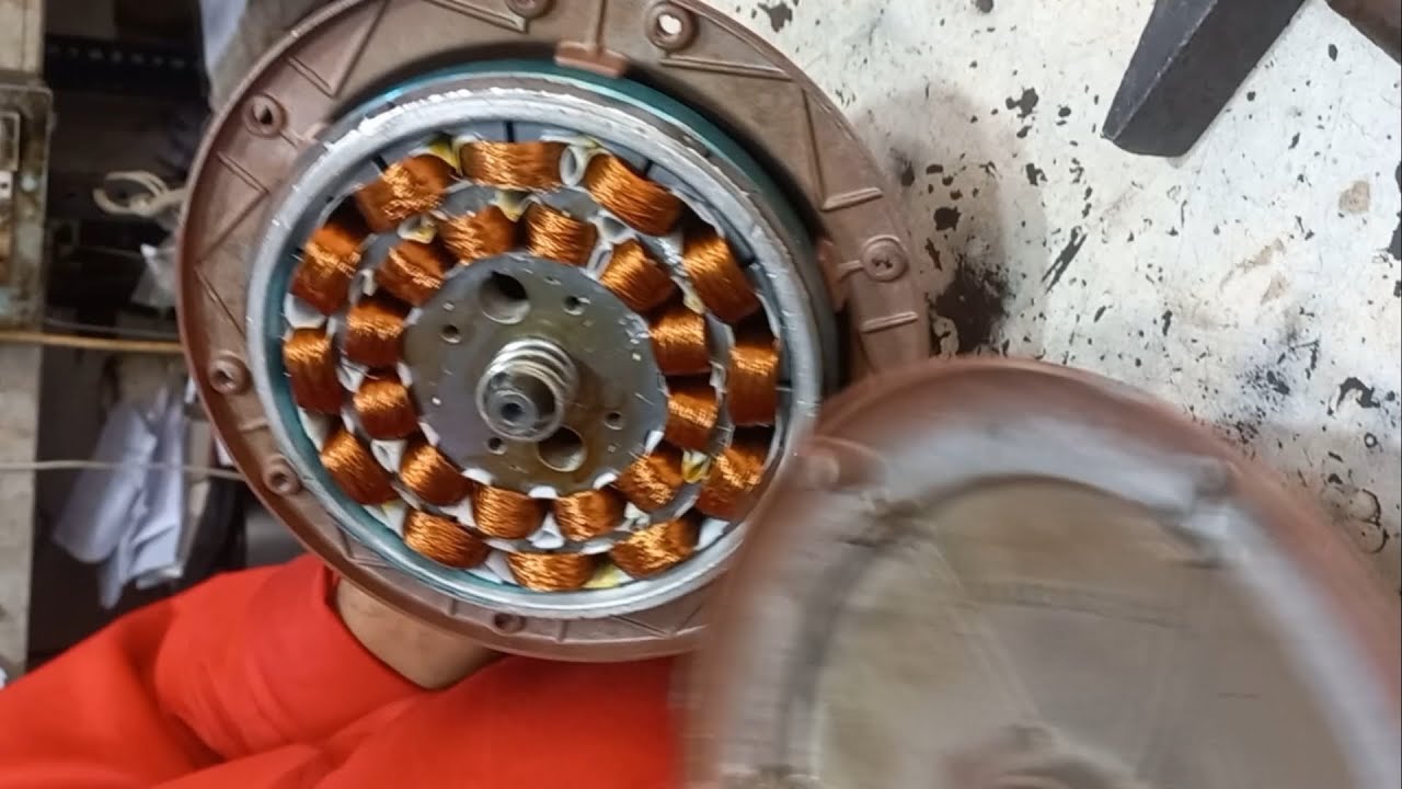 Crompton #Crompton fan full winding bearing video process # वाइंडिंग बेरिंग फिटिंग करें फुल वीडियो