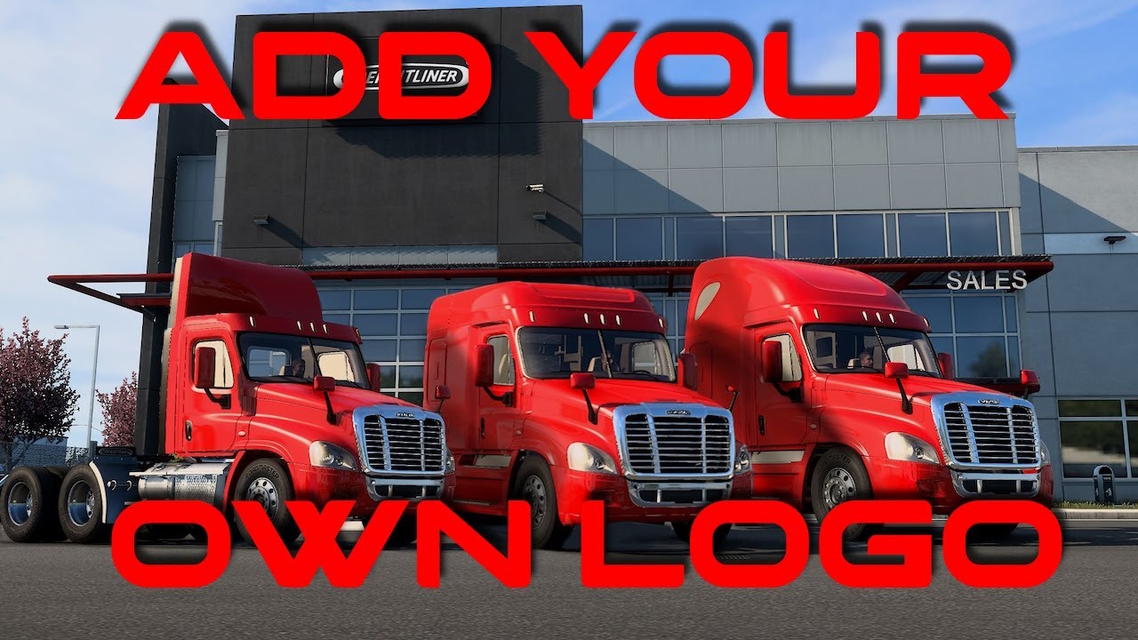 Add your own logo to ATS Accessories' Cascadia mod