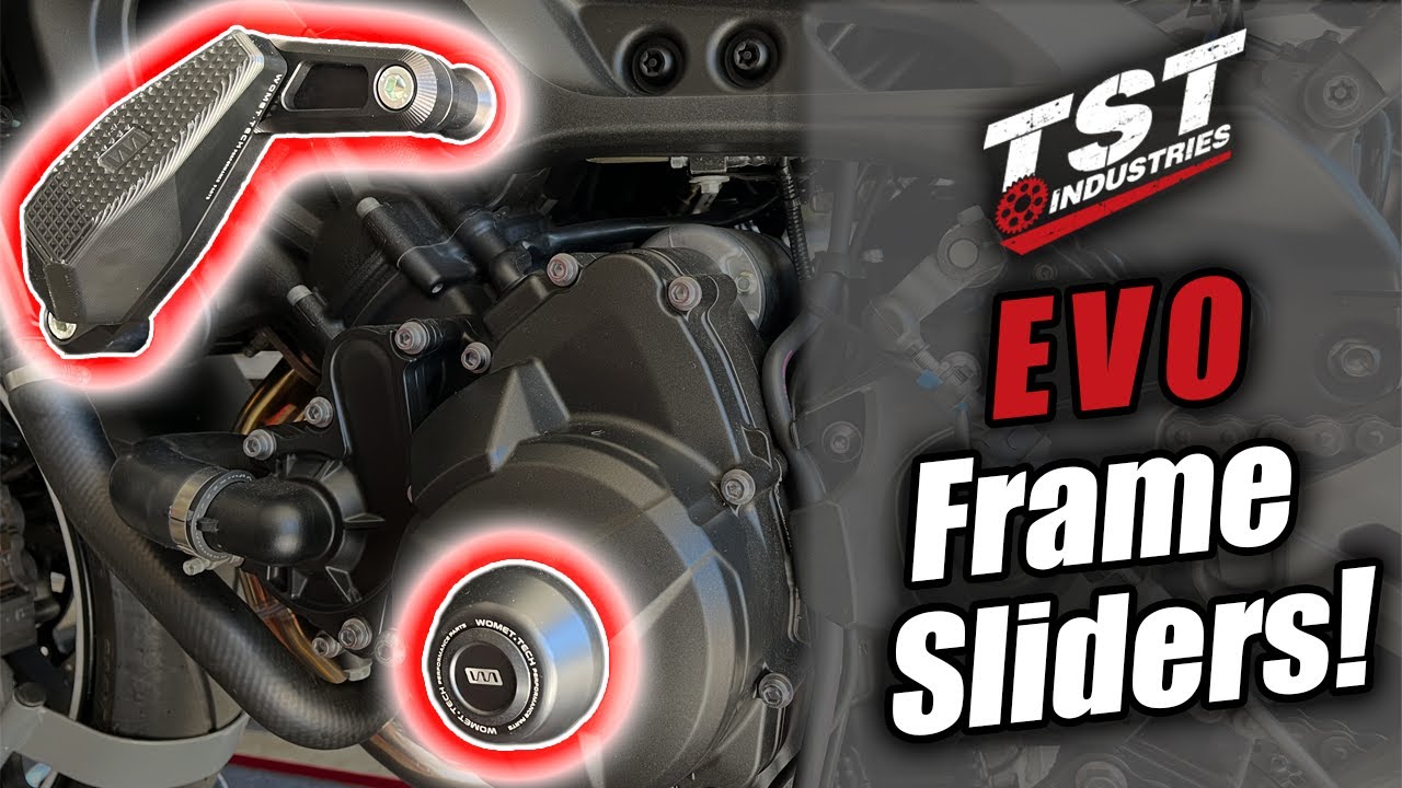 BEST Frame Sliders for MT09, FZ09, FJ09 and Tracer 900! | TST Industries Frame Sliders