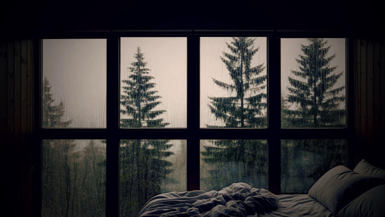 Rainy Cabin Night | Serene Sounds for Rest & Meditation