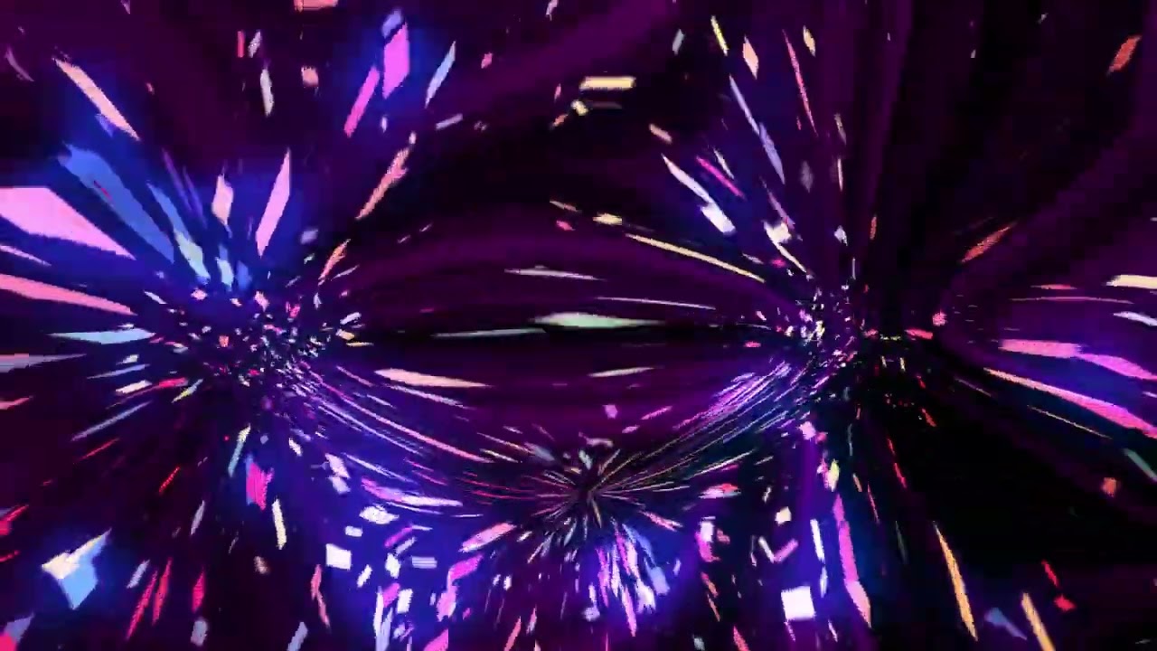 2 Hours 4K UHD Cyberpunk Ambient Light Infinite | Background Party