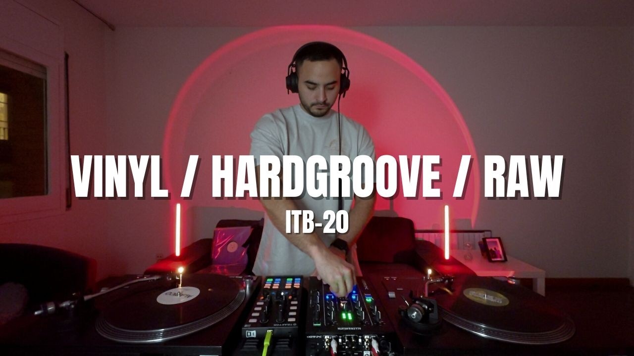 Vinil Techno DJ Set -  Raw / Hardgroove / Hypnotic | Inside The Booth Sessions 020 – SR