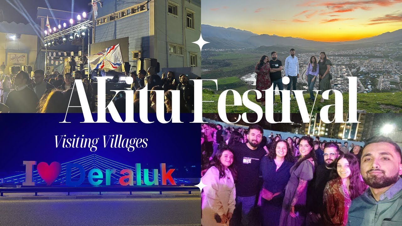 Day 2: Visiting the Village of Deraluk in Iraq! Assyrian Akitu Festival Day 1 in Duhok, Iraq!