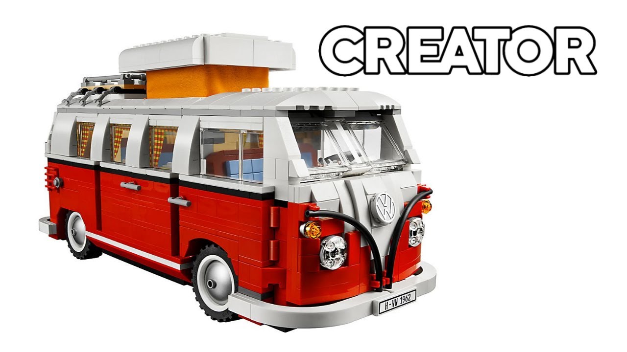 LEGO Creator Volkswagen T1 Campingbus (10220) - Speed build