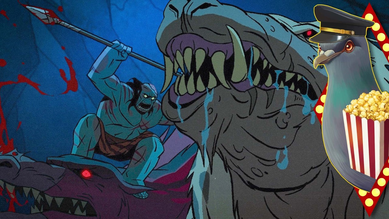 SPEAR ZUMBI vs O MONSTRO DA CAVERNA DOS HORRORES! | Desmaratonando Primal 3x06