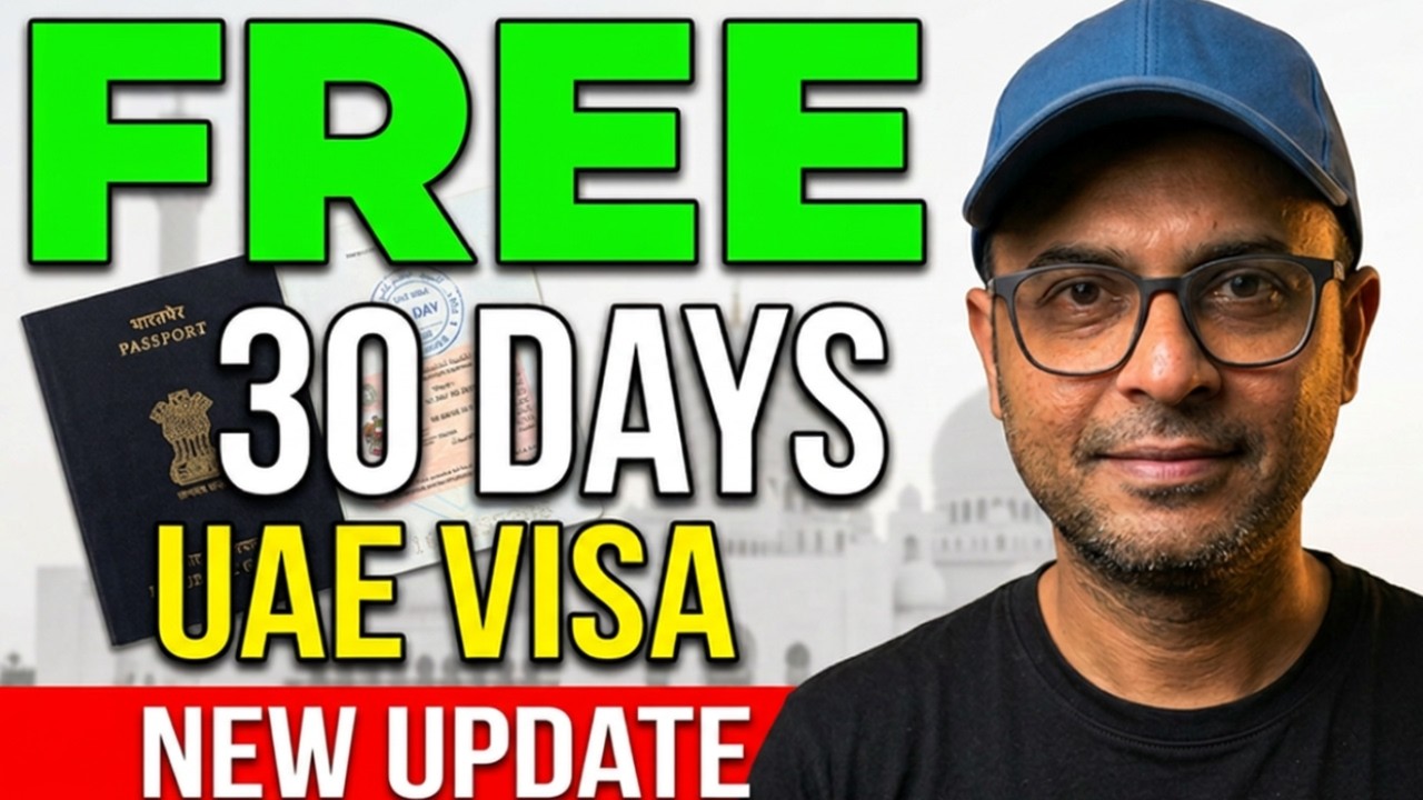 UAE Visa for Indians: FREE 30-Day Visa Update- Who Can Get It?
