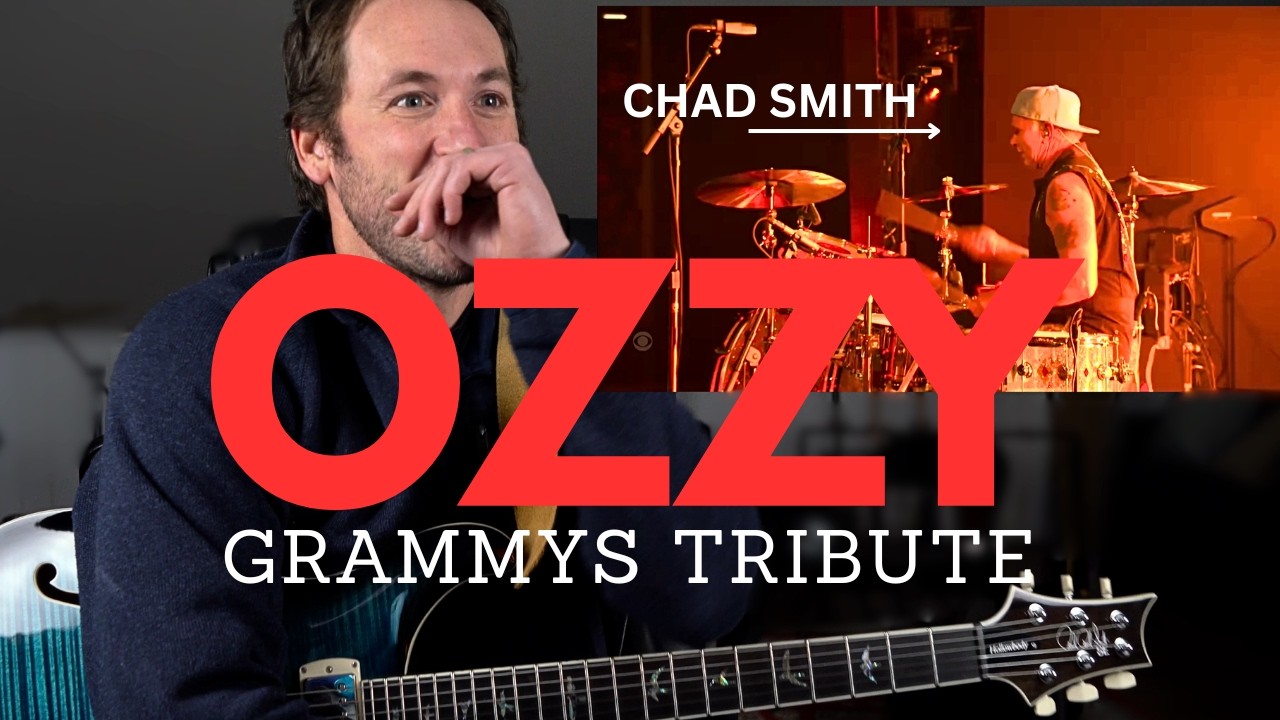 Chad Smith CRUSHES Ozzy Grammys Tribute!!