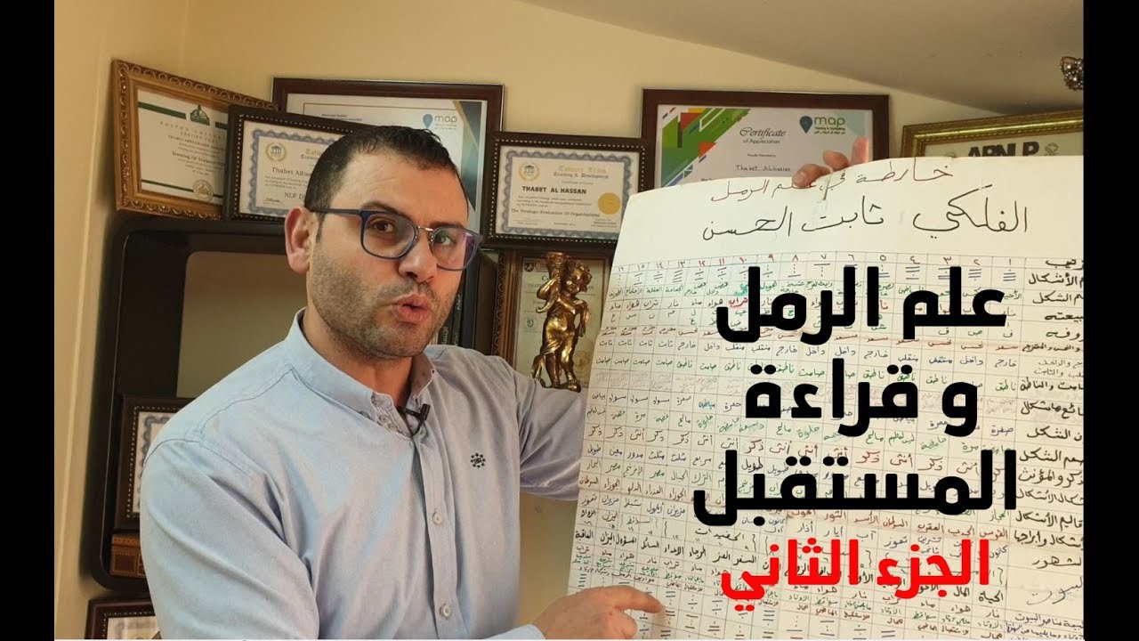 علم الرمل و قراءة المستقبل الجزء الثاني ثابت الحسن