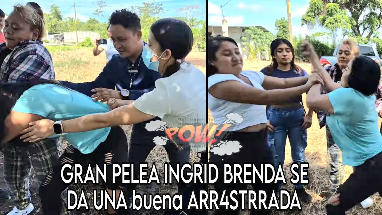 Ingrid y Brenda se V3r_guean |La Pel3a más relevante Nunca antes Vista|La colonia No les alcanzó