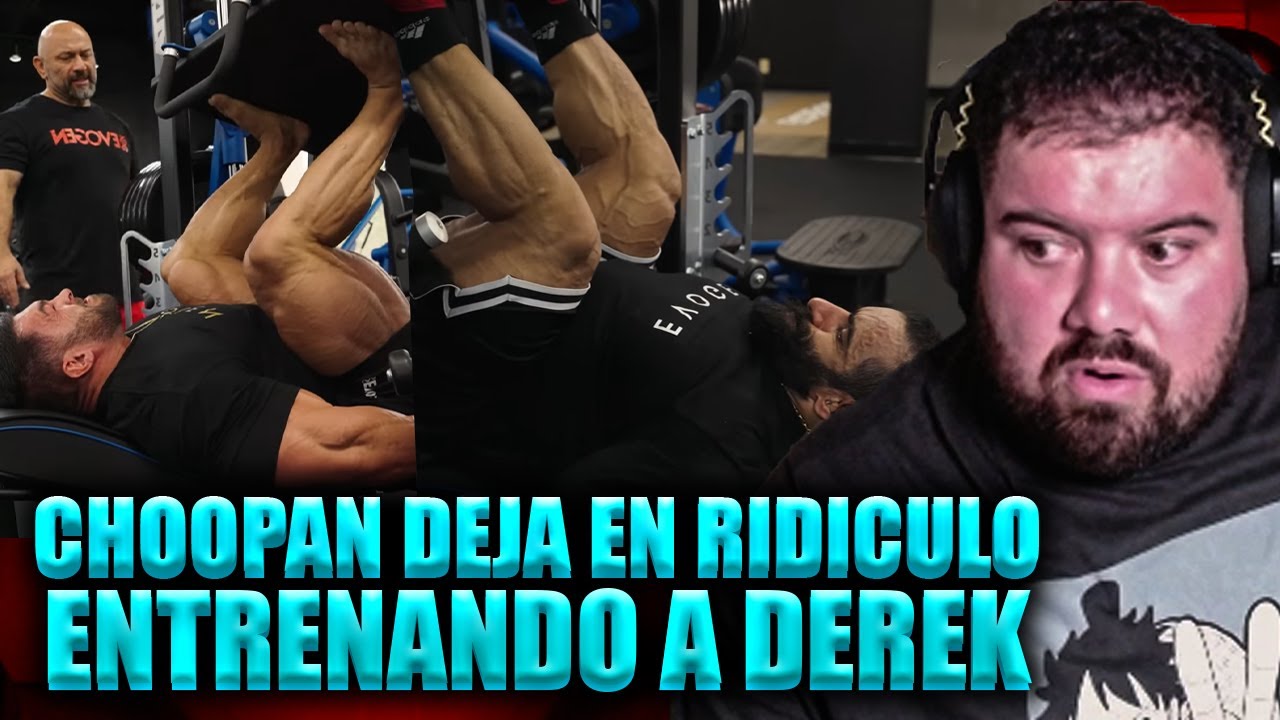 HADI CHOOPAN DEJA EN RIDÍCULO A DEREK LUNSFORD A POCOS DIAS DE COMPETIR