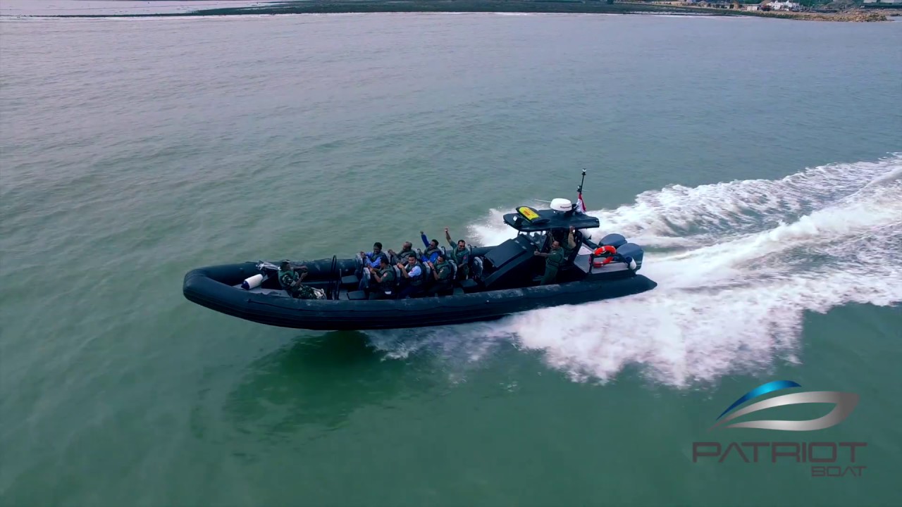 RIB (Rigid Inflatable Boat) PATRIOT BOAT Sea Raider Alloy M113A - Indonesia Product