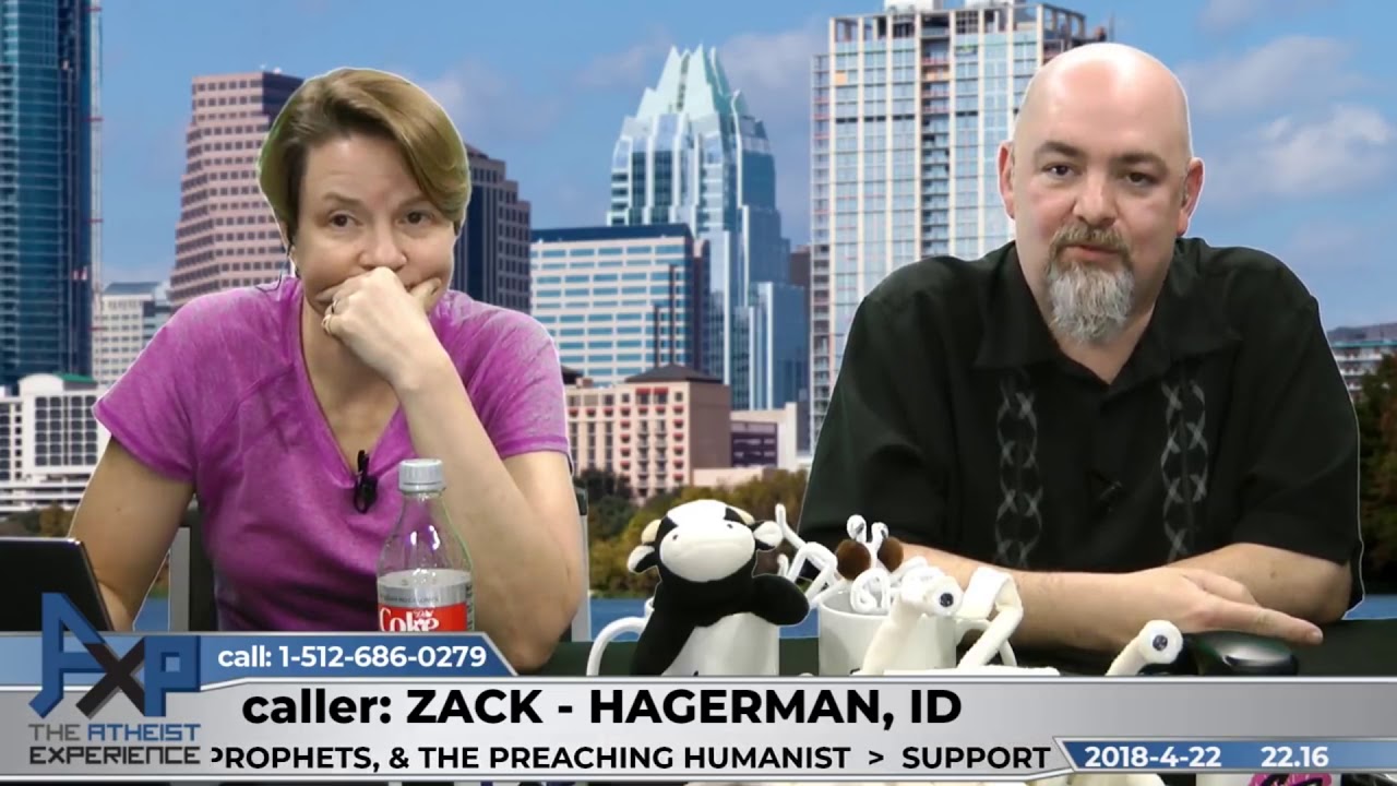 Roots of Theistic & Atheistic Morality | Zack - Hagerman, ID | Atheist Experience 22.16