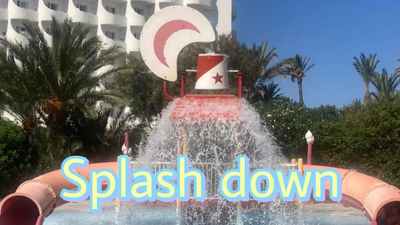 Aqua park fun at the Sahara beach resort
