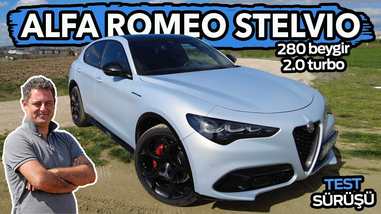 Makyajlı Alfa Romeo Stelvio test sürüşü (2023) | SUV da olsa sportif mi?