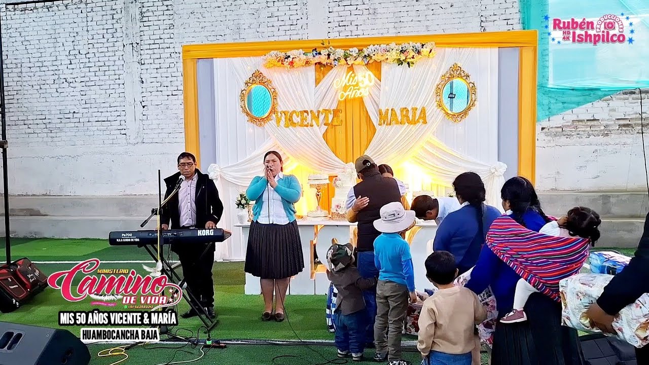 Ministerio CAMINO DE VIDA//Mis 50 Años VICENTE & MARÍA - 2026