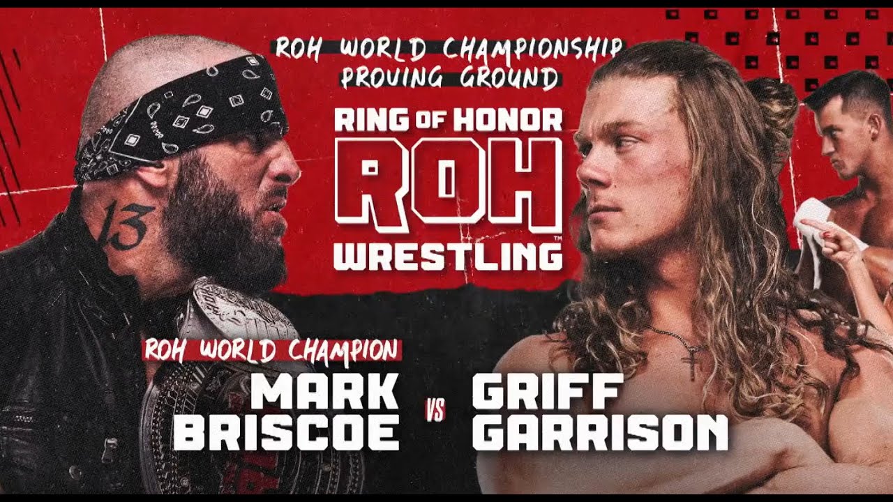 Mark Briscoe vs Griff Garrison Honor Club ROH Apr 18 2024