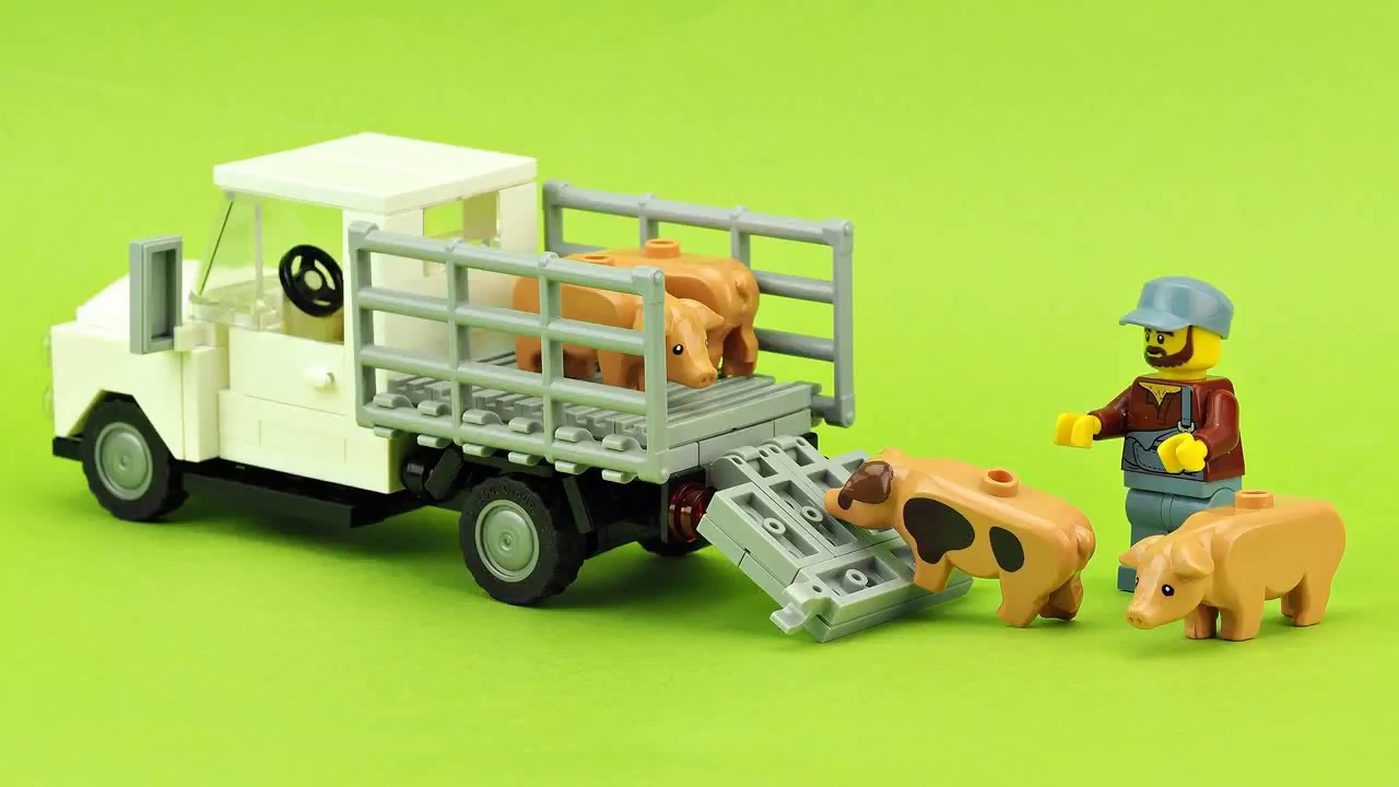 LEGO Farmer Truck. MOC Building Instructions