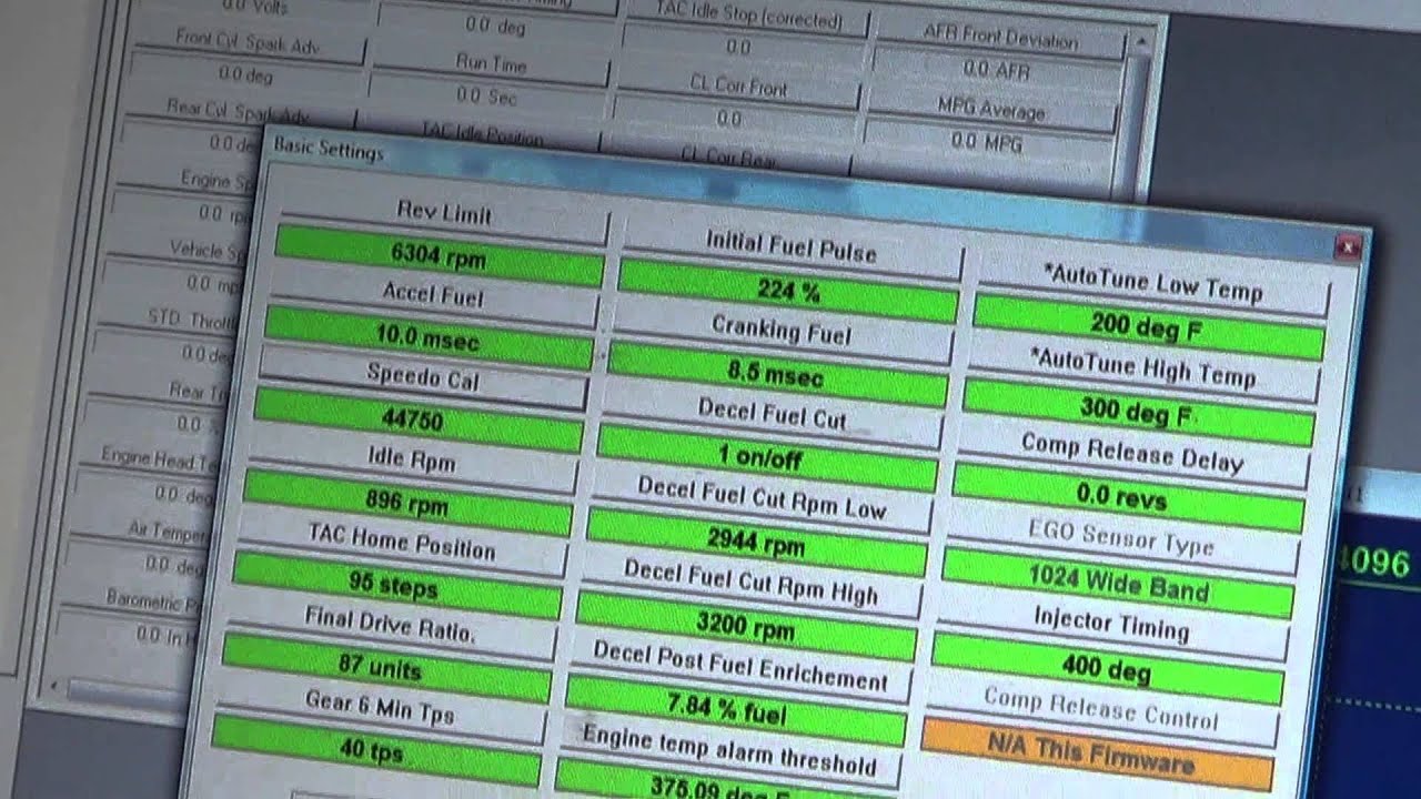 Thundermax Auto Tune — руководство по автоматической настройке карты (2 из 2)