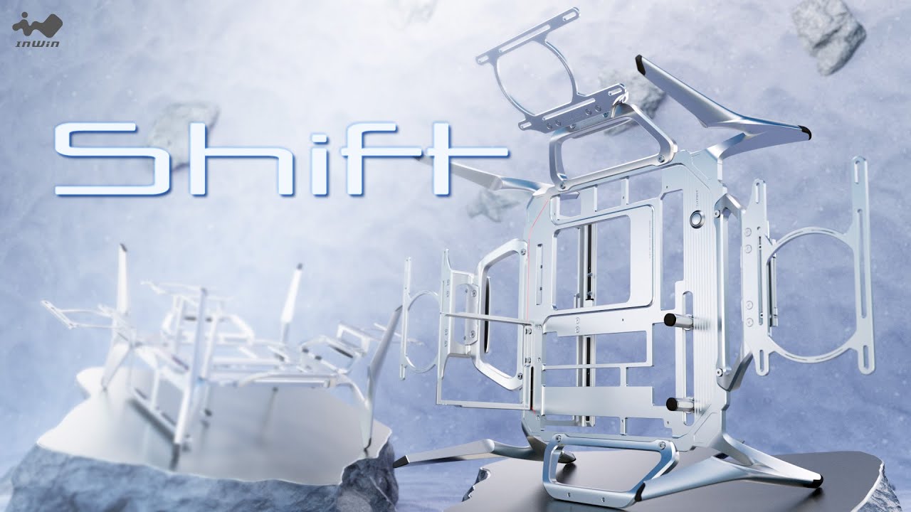 Shift - Open-frame Chassis | iBuildiShare DIY Lineup | InWin