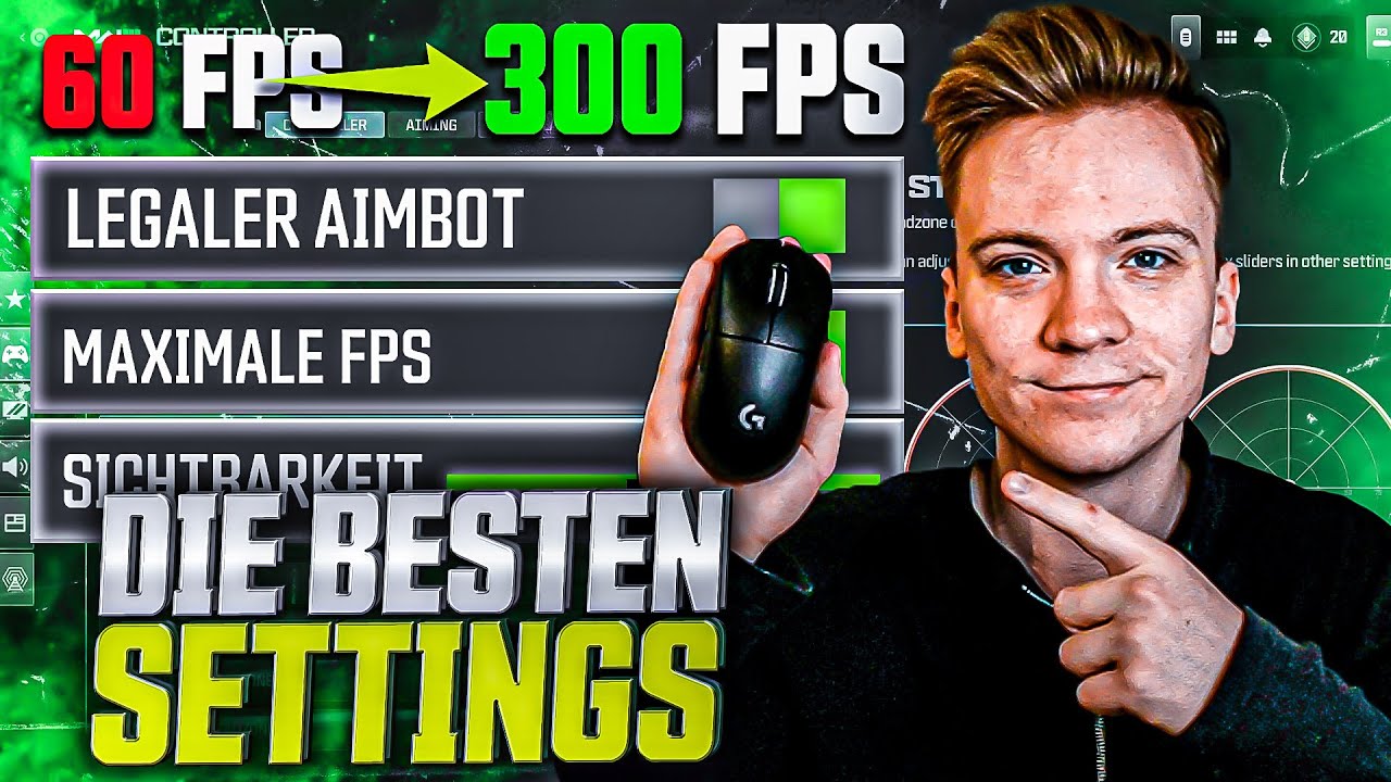 Die BESTEN SETTINGS für WARZONE SEASON 5! (Max. FPS, Sichtbarkeit, Tastenbelegung)