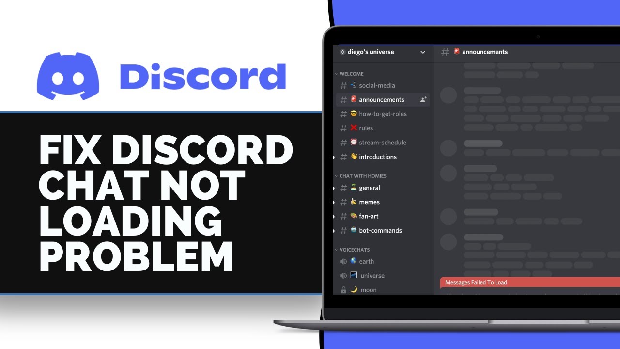 How To Fix Discord Chat Not Loading Problem (2025 Guide)