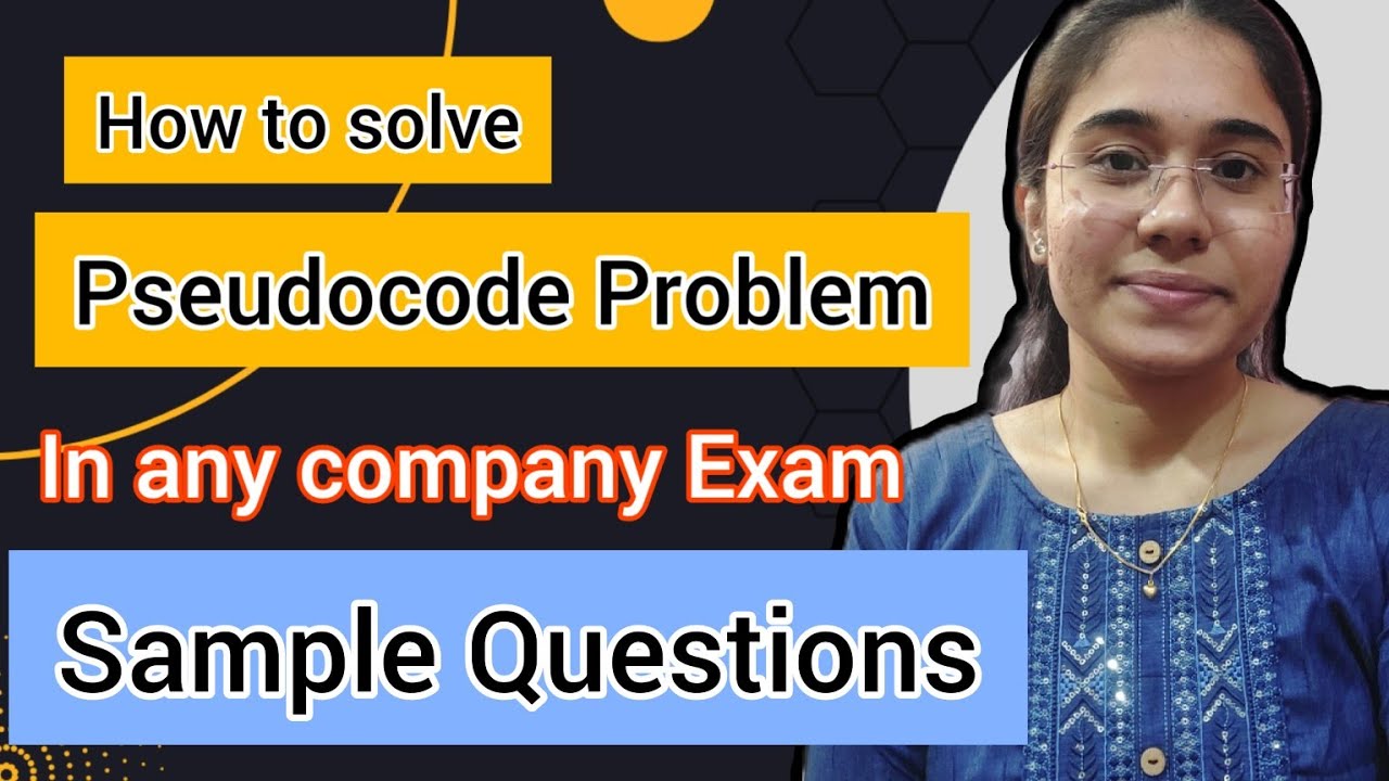 What is PseudoCode | How to solve pseudo code questions? Algorithm Vs Pseudocode | Quick Learning
