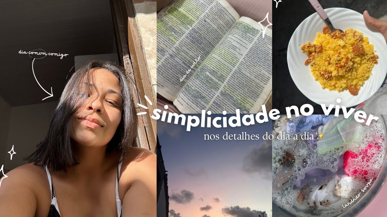 DAILY VLOG | rotina simples comigo ✨