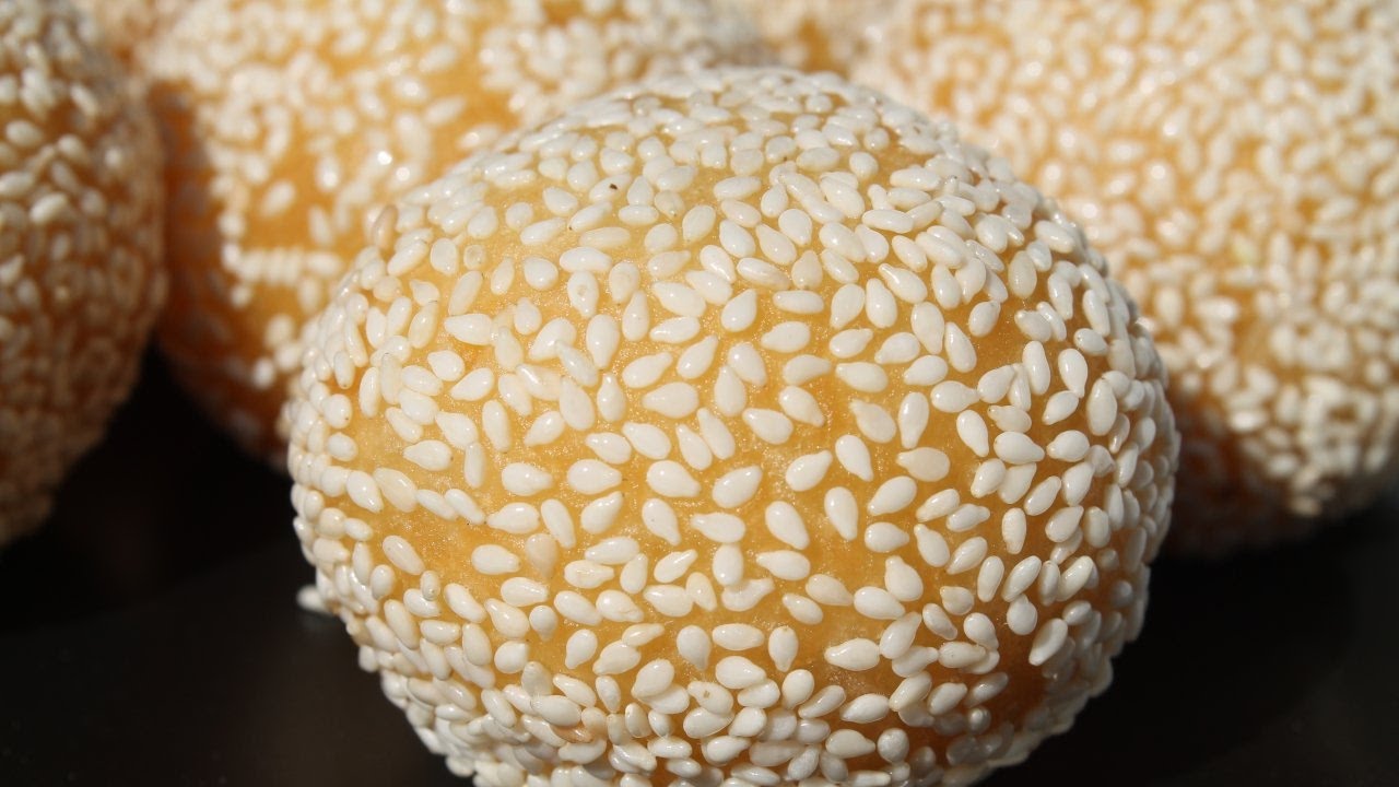 SESAME BALLS Bánh Cam / Bánh rán  - Morgane Recipes