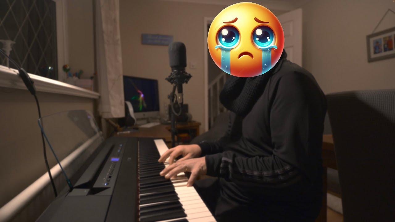 Run - Sad acoustic Piano Cover live. 