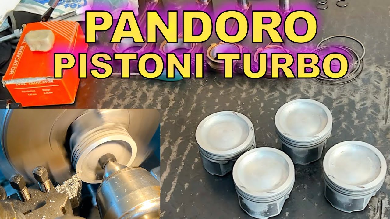 Montiamo BIELLE e PISTONI di un motore TURBO nel Pandoro 🚀 Tjet Internals into 1.4 8V engine