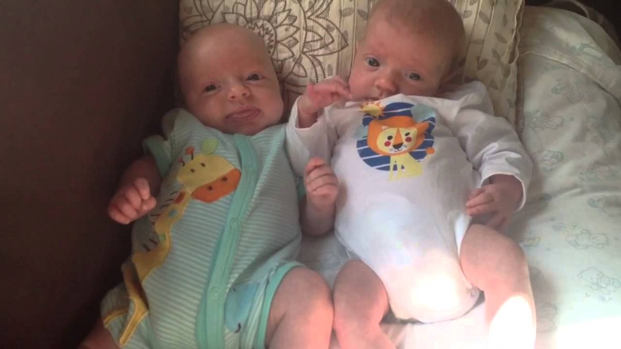 Hi def 9 week old twins