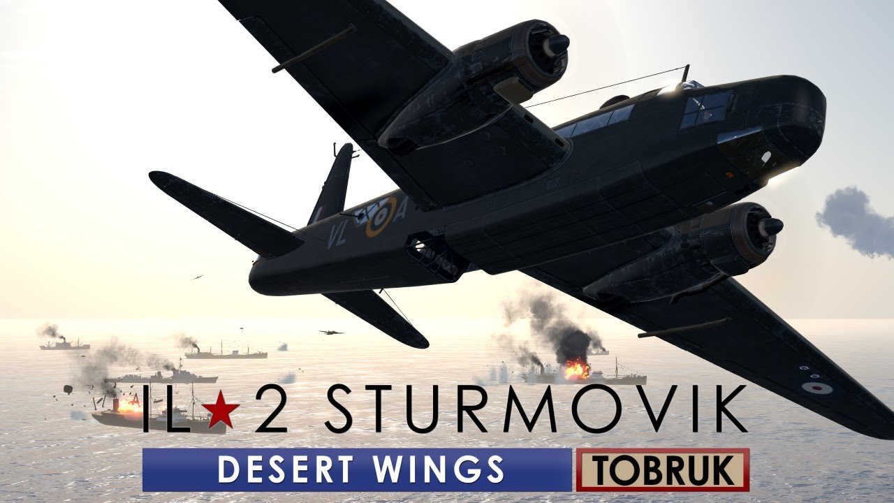 Torpedo Attacks on Ship Convoys! | IL-2 Sturmovik: Desert Wings - TOBRUK