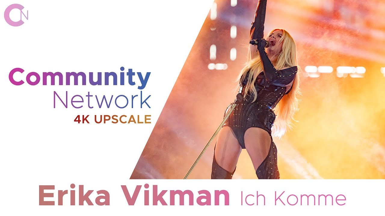 Erika Vikman - Ich Komme | Audience Restored | Finland 🇫🇮 | LIVE - Grand Final | ESC 2025 | 4K50