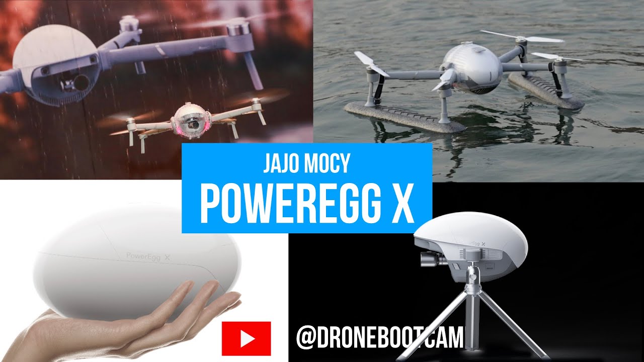 Rywale DJI: PowerEgg X Wizard Recenzja - # 1 - Modułowy Wodoodporny Dron  [Unboxing & Setup ]