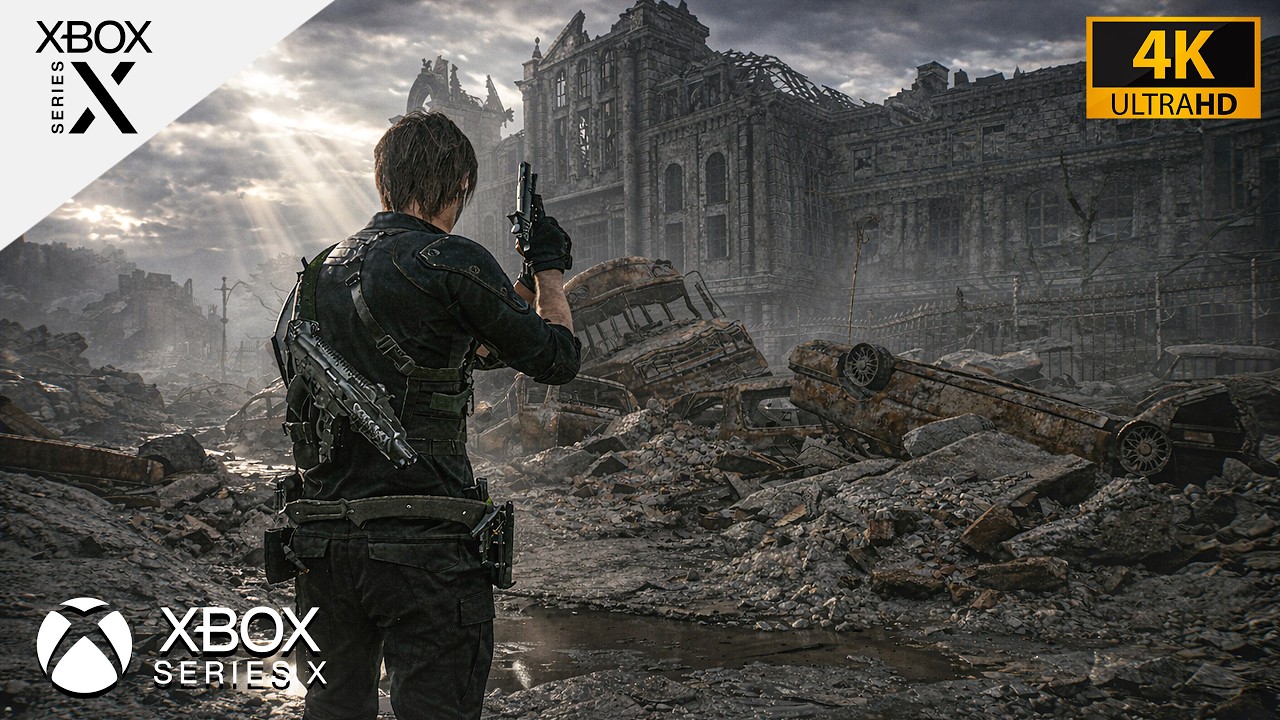 The Raccoon City&trade; LOOKS ABSOLUTELY TERRIFYING | Ultra Realistic Graphics [4K 60FPS HDR]