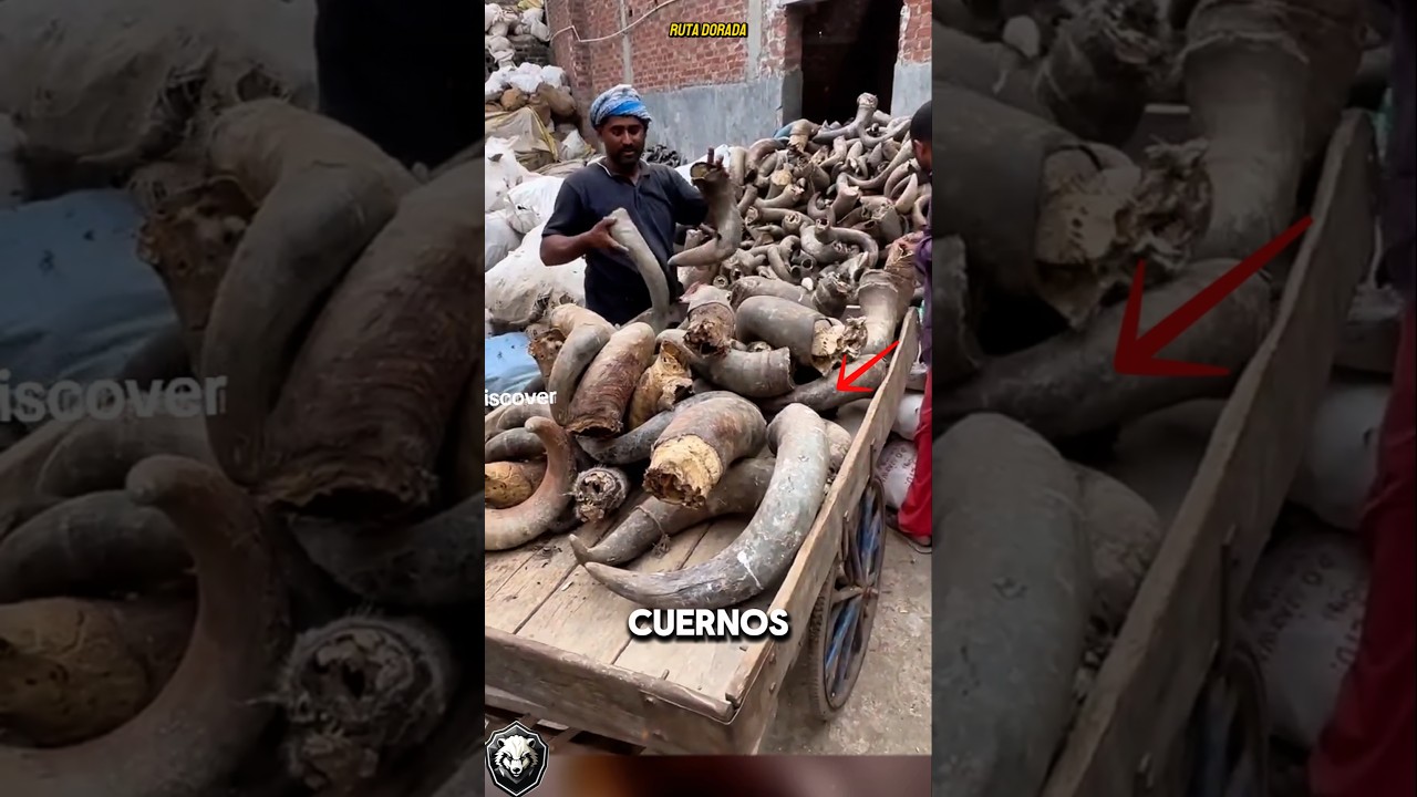 &iexcl;EL SECRETO DETR&Aacute;S DE LOS CUERNOS DE BUFALO! ARTESAN&Iacute;A &Uacute;NICA EN INDIA