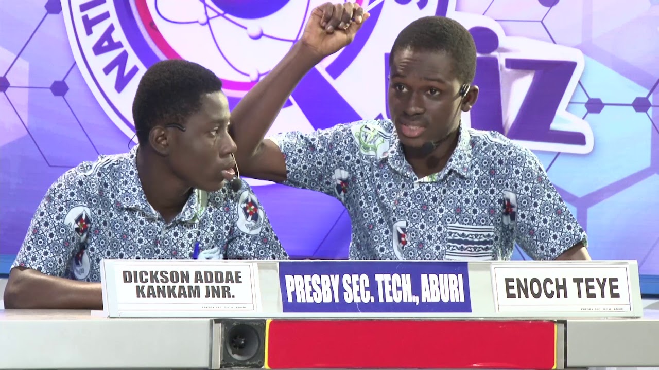 NSMQ2016: Ghana National College- Presby SHTS, Aburi- Pope John SHS