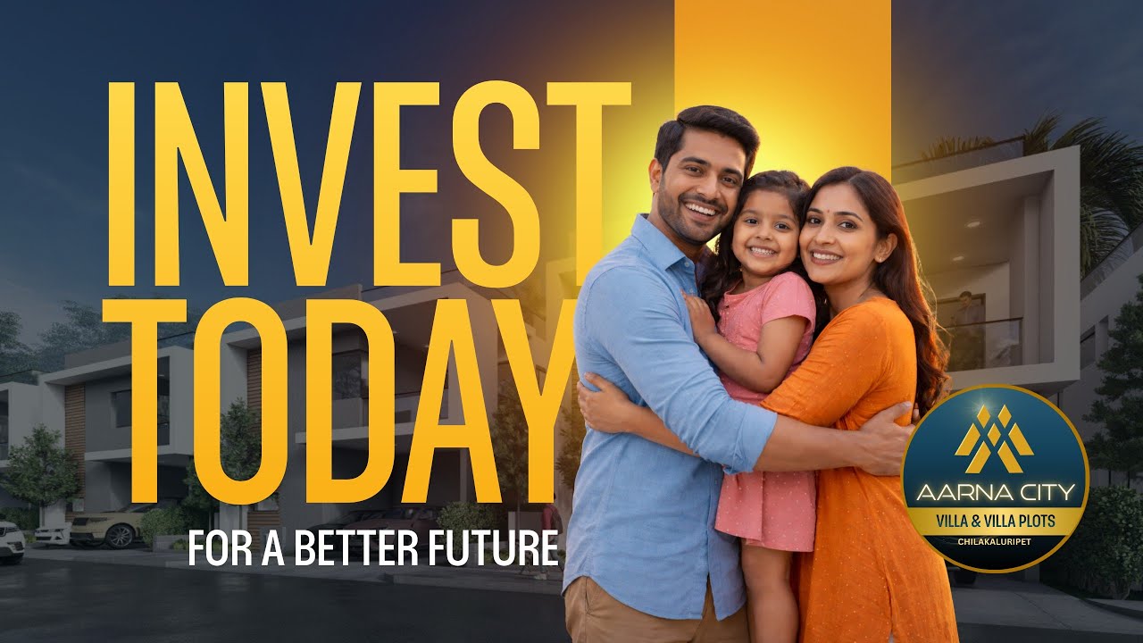 Invest Today for a Better Future | AARNA CITY 32-Acre Gated Community Walk-Through #investing
