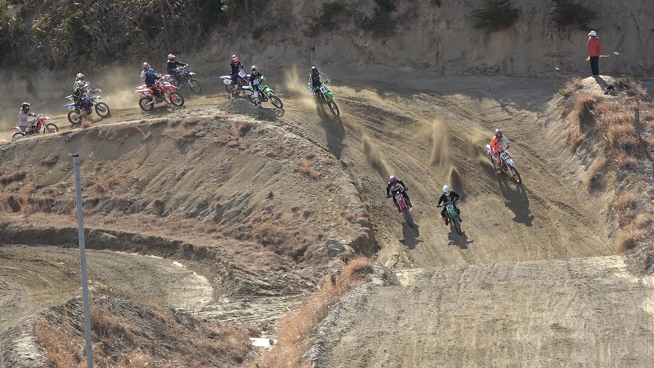 2022近畿モトクロス選手権第1戦 NBノービス/ヒート②決勝 「全日本EDライダー本領発揮‼」