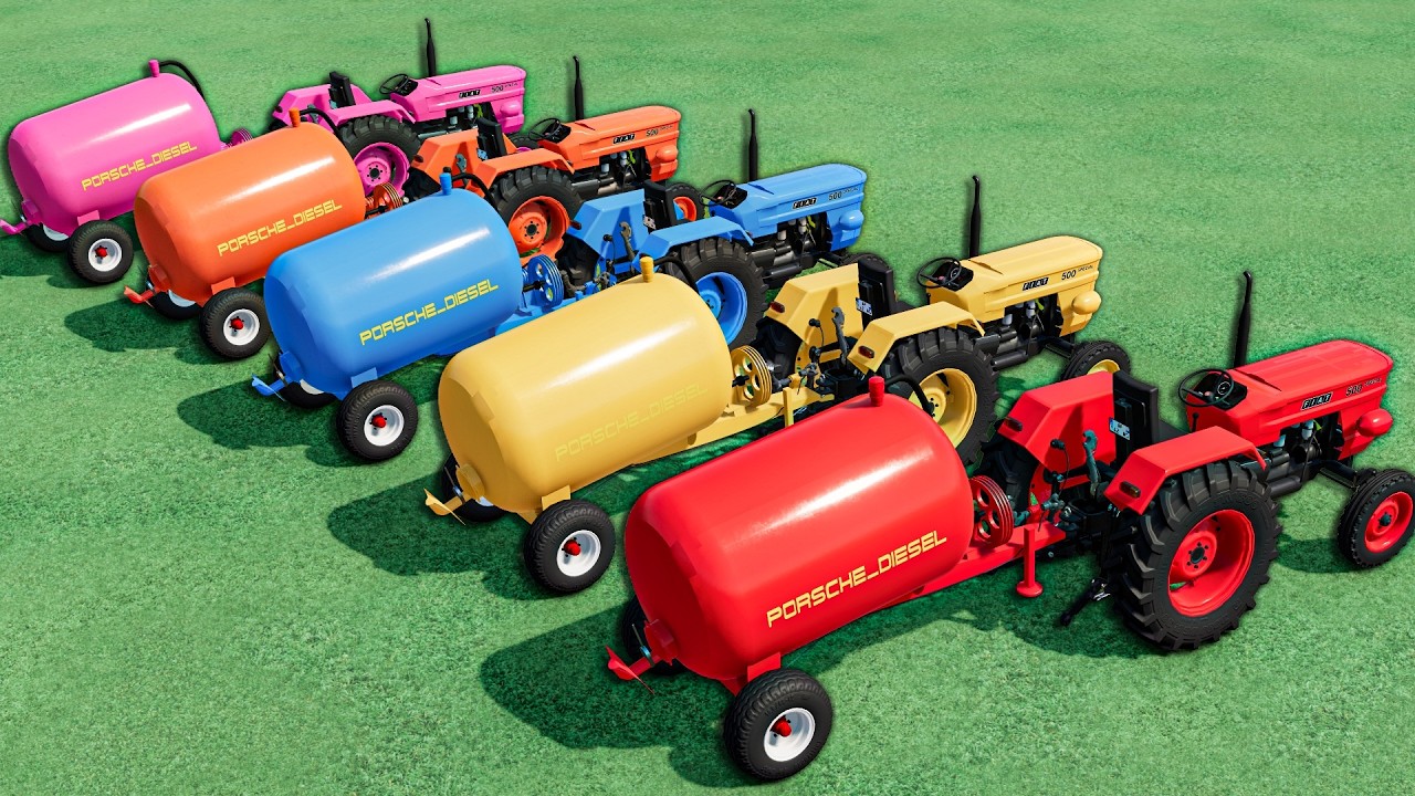TANKER SLURRY JOB Gone Wrong? Mini Tractors Push Their Limits  - Farming Simulator 22